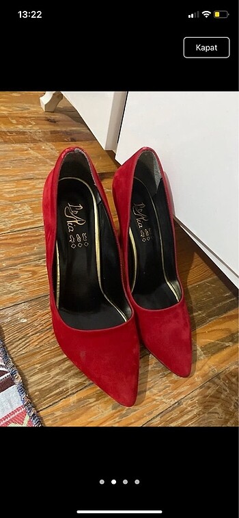 Diğer Kırmızı stiletto