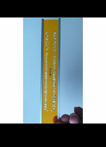 Beden ROTRING 5 mm Yazı Şablonu