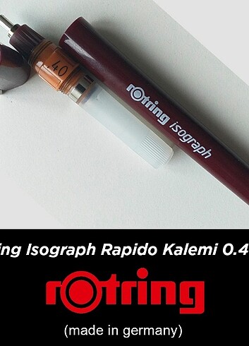 Rotring Isograph Rapido Kalemi 0,4