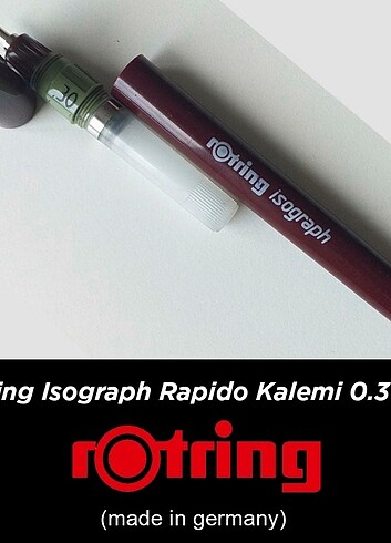Rotring Isograph Rapido Kalemi 0,3 mm