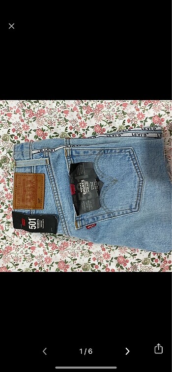 xs Beden Levis şort