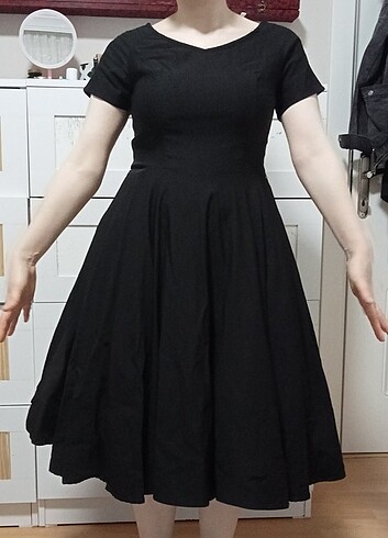 m Beden Belle Poque Vintage Elbise