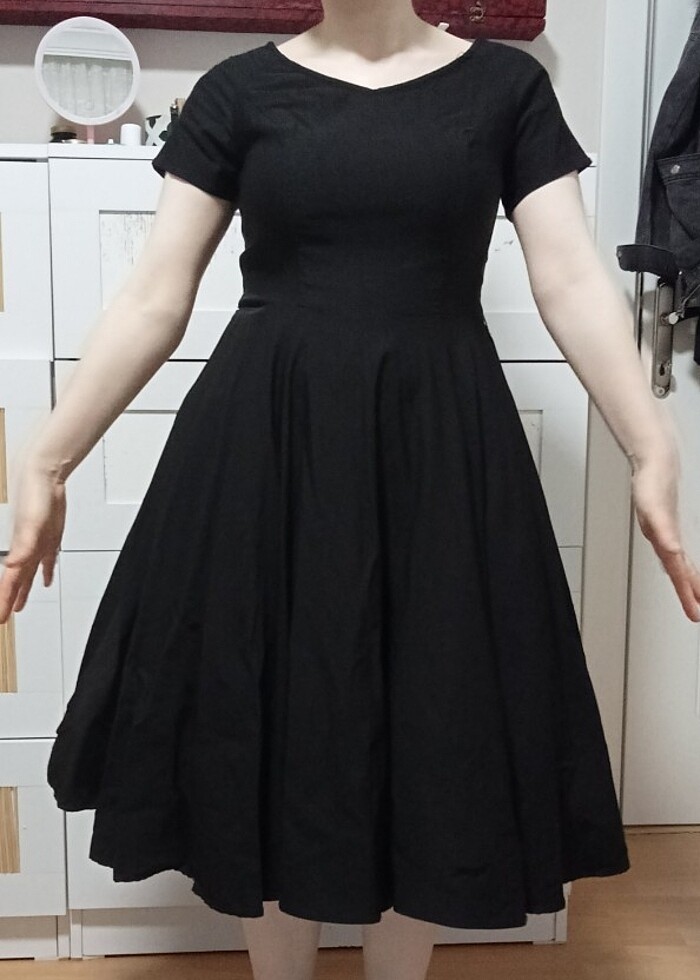 Belle Poque Vintage Elbise - Görsel 3