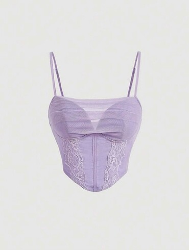 Askılı crop top