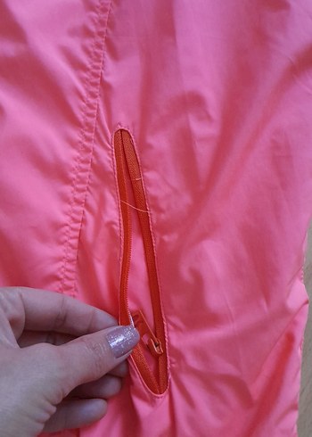 Pembe spor ceket - Görsel 5