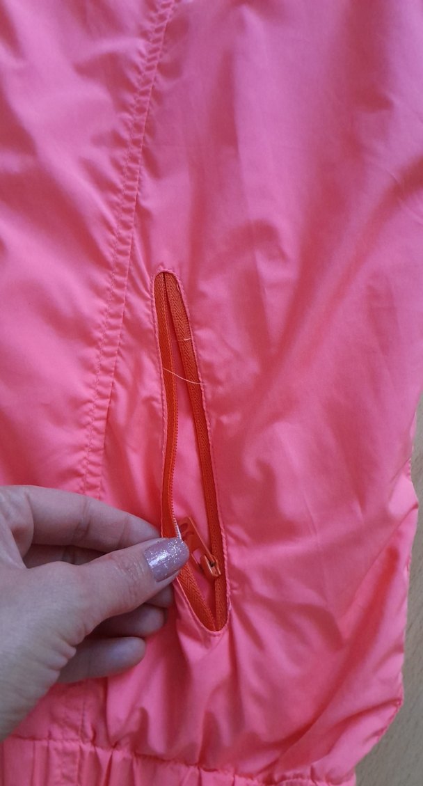 Pembe spor ceket - Görsel 5