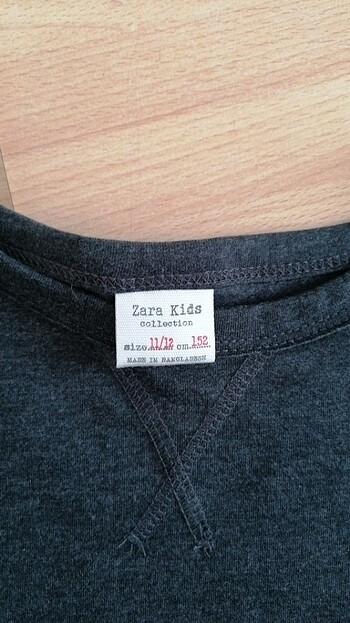 11-12 Yaş Beden Zara tşört