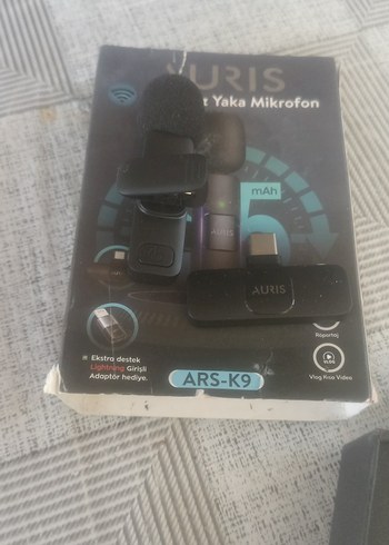 Beden Diger ARS-K9 Kablosuz Yaka Mikrofon