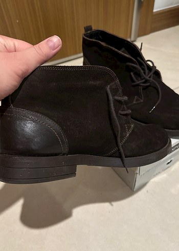 Kahverengi Süet Bağcıklı Erkek Bot - Görsel 3