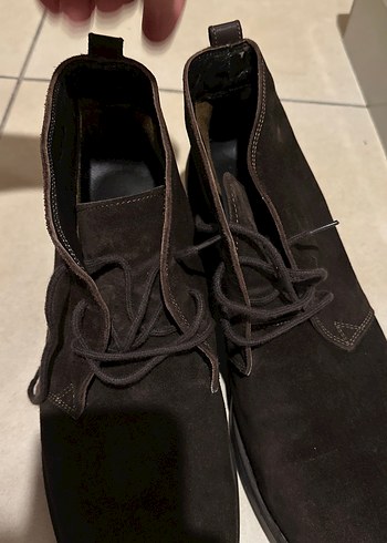 Kahverengi Süet Bağcıklı Erkek Bot - Görsel 7