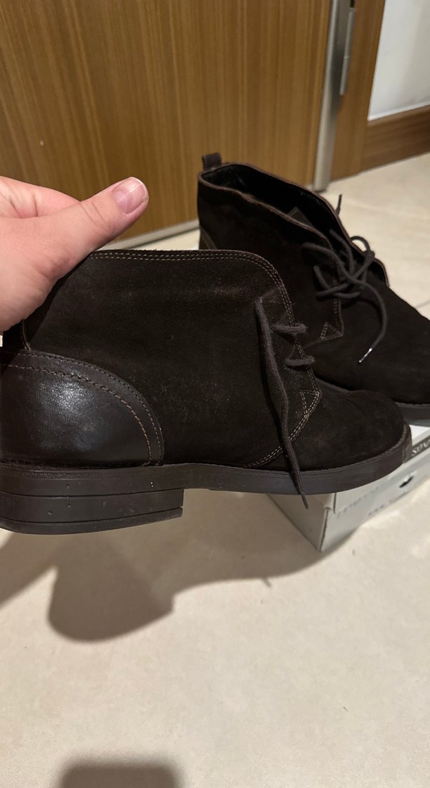 Kahverengi Süet Bağcıklı Erkek Bot - Görsel 3