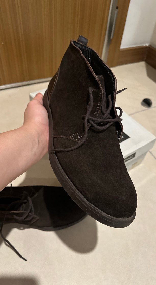 Kahverengi Süet Bağcıklı Erkek Bot - Görsel 4