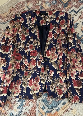 Çiçek Desenli Uzun Kollu Kadın Kimono - Görsel 3