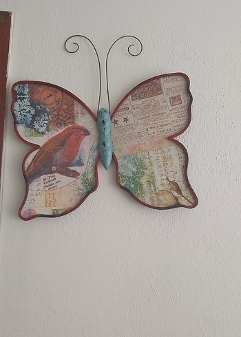 Bohem Kelebek Desenli duvar süsü