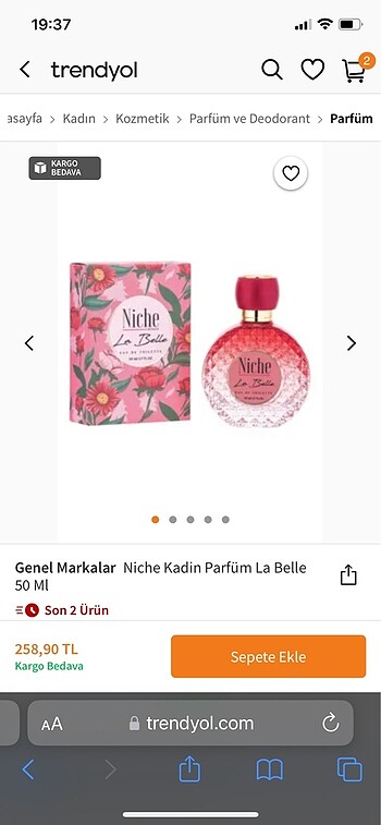 niche parfüm 