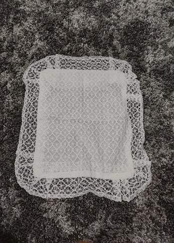 Beyaz dantel Yatak Örtüsü - Görsel 2