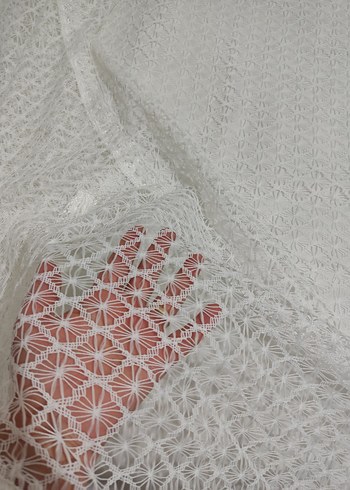 Beyaz dantel Yatak Örtüsü - Görsel 5