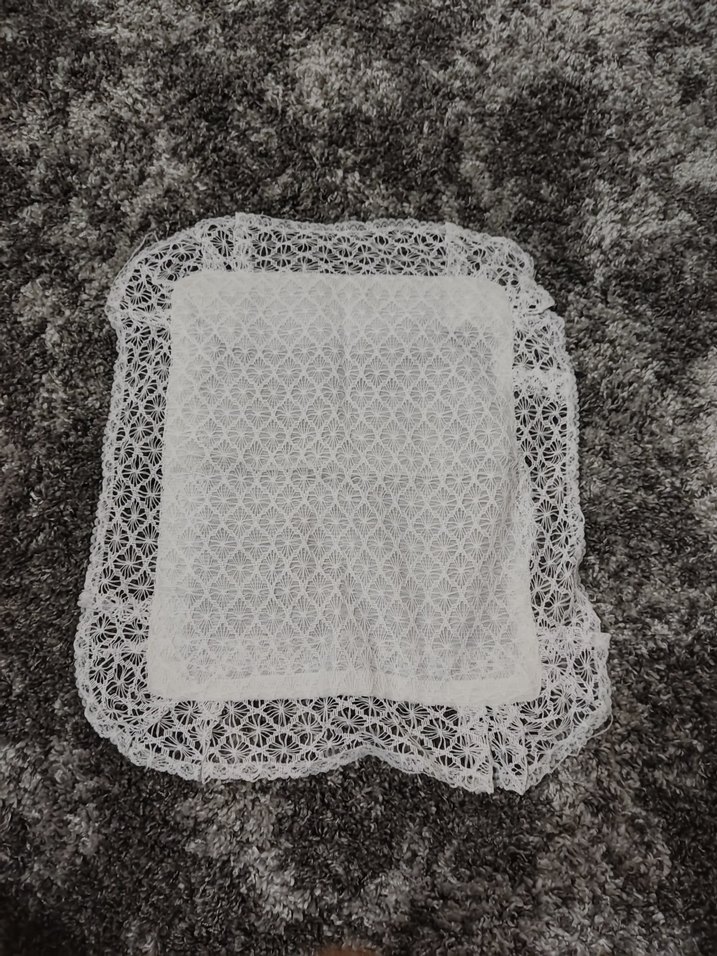 Beyaz dantel Yatak Örtüsü - Görsel 2