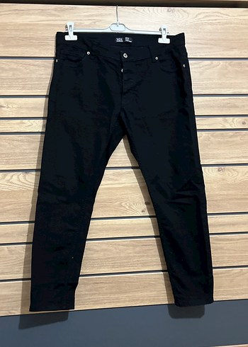 Diğer Siyah Slim Fit Jean Pantolon