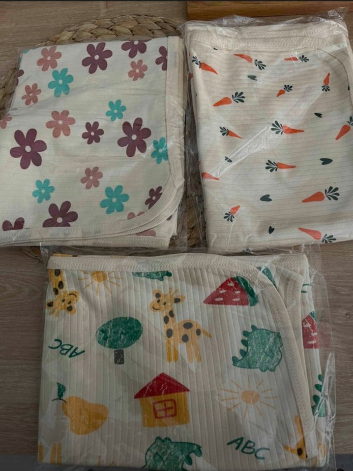 Çiçek Desenli Çocuk Çarşafı ve Yatak Örtüsü - Görsel 4