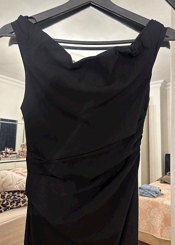Zara drapeli elbise - Görsel 2
