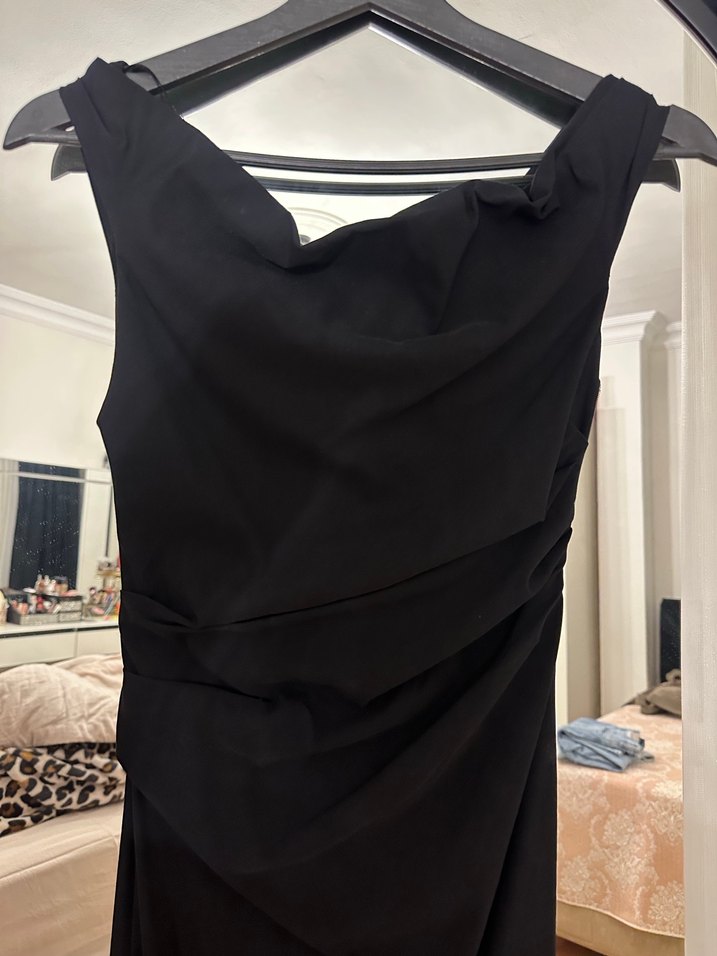 Zara drapeli elbise - Görsel 2