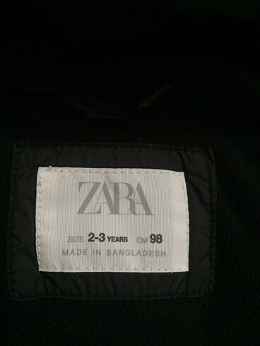 24-36 Ay Beden Zara orjinal mont