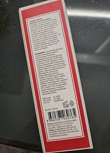 Beden Maruderm Ginseng serum