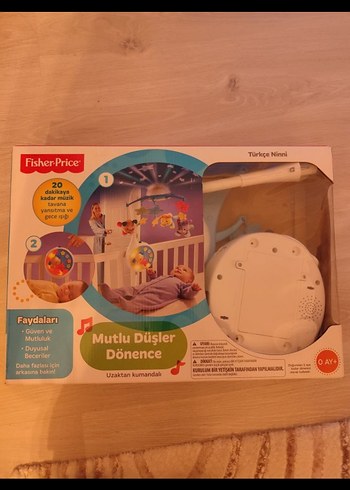 Fisher-Price Mutlu Düşler Dönence - Türkçe Ninni