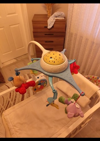 Beden beyaz Renk Fisher-Price Mutlu Düşler Dönence - Türkçe Ninni
