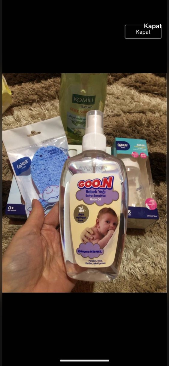 Komili Bebe Şampuanı Doğal Zeytinyağlı 500ml - Görsel 2