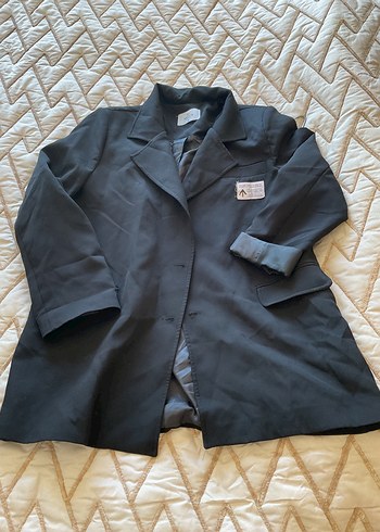 Zara Sik Siyah Uzun Kollu Ceket