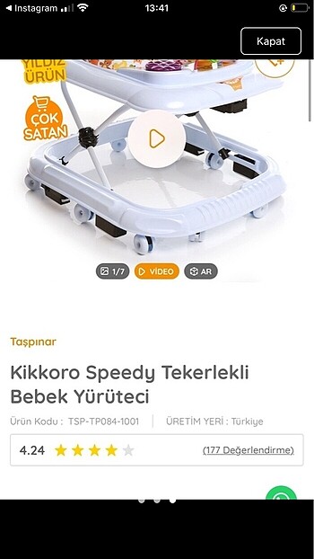  Beden Yürüteç