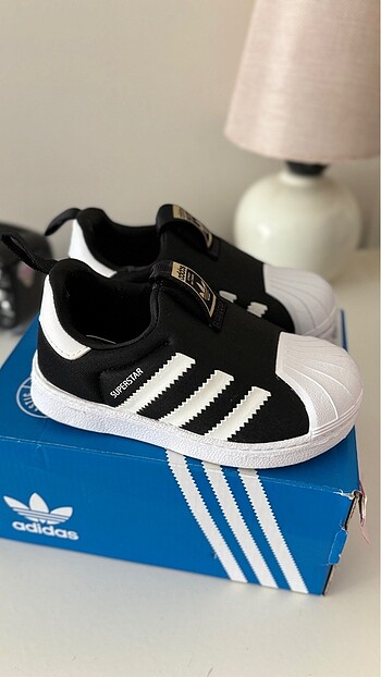 Adidas superstar baby siyah beyaz