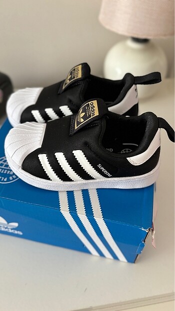 23 Beden Adidas superstar baby siyah beyaz