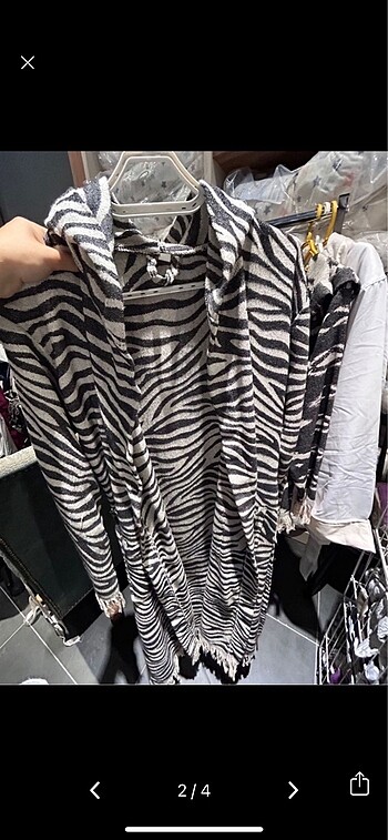 Diğer Zebra desen bornoz
