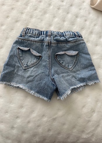 Zara Kız Bebek Kot Şort - Görsel 2