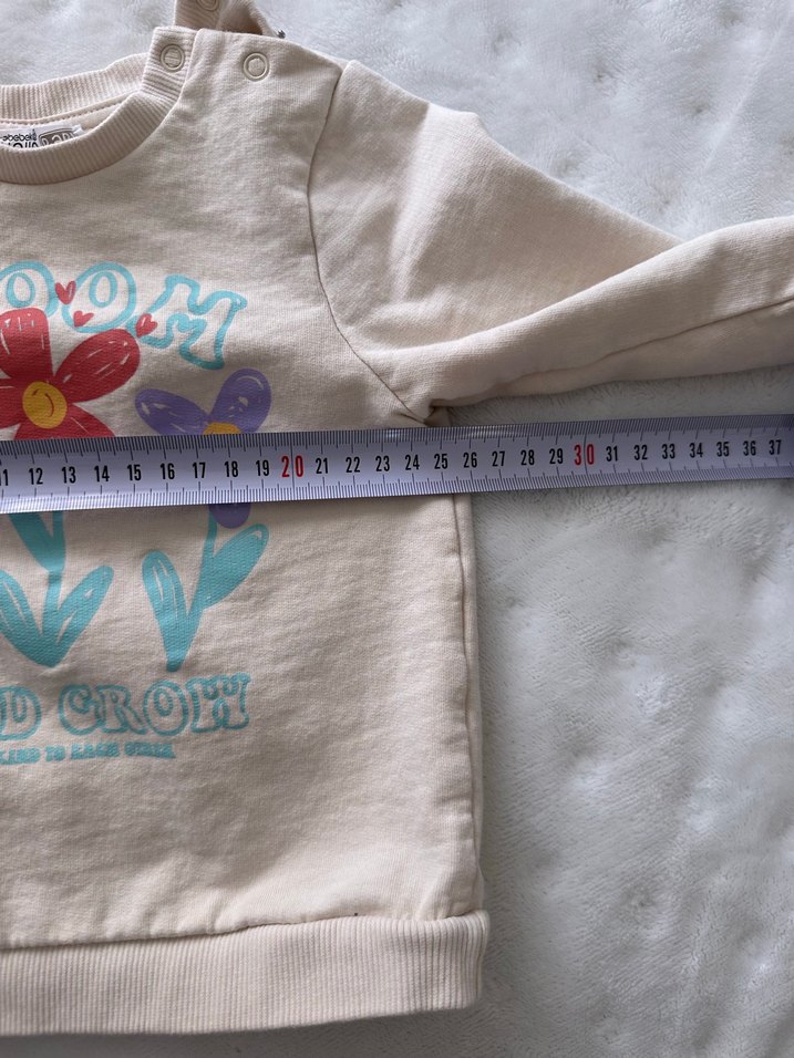 Kız Bebek Pamuklu Sweatshirt - Görsel 2