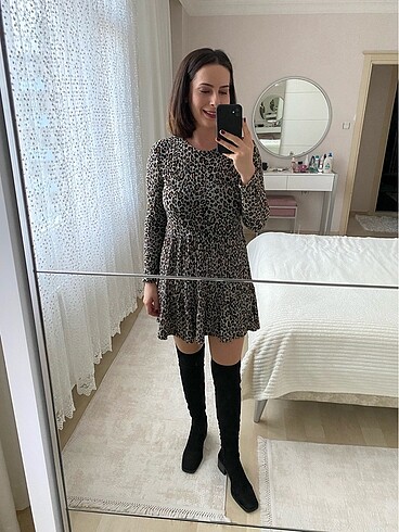 s Beden Zara Mini Elbise