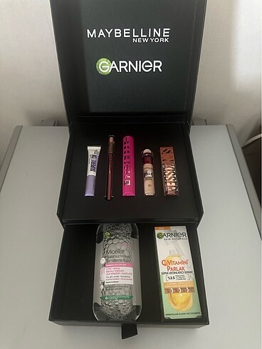 Maybelline &Garnier 7 parça ürün