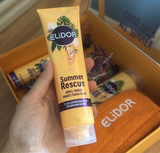 Elidor özel çantalı şampuan ve krem seti - Görsel 7