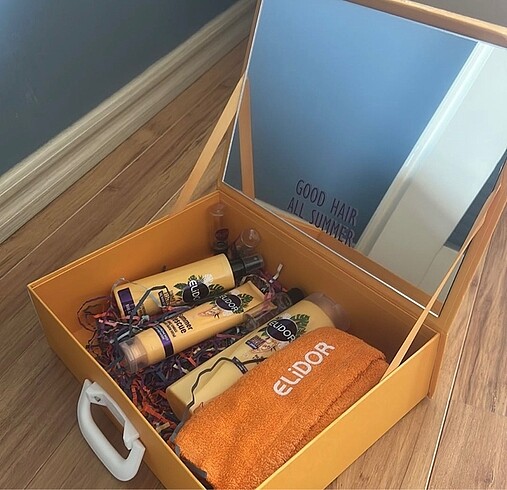 Elidor özel çantalı şampuan ve krem seti - Görsel 6