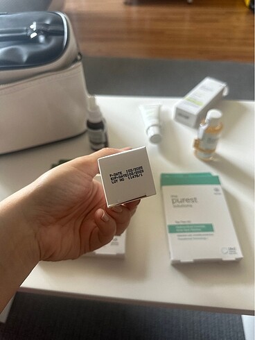 The purest solutions çantası ve beş ürün - Görsel 11