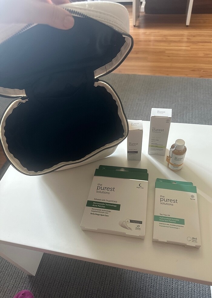 The purest solutions çantası ve beş ürün - Görsel 3