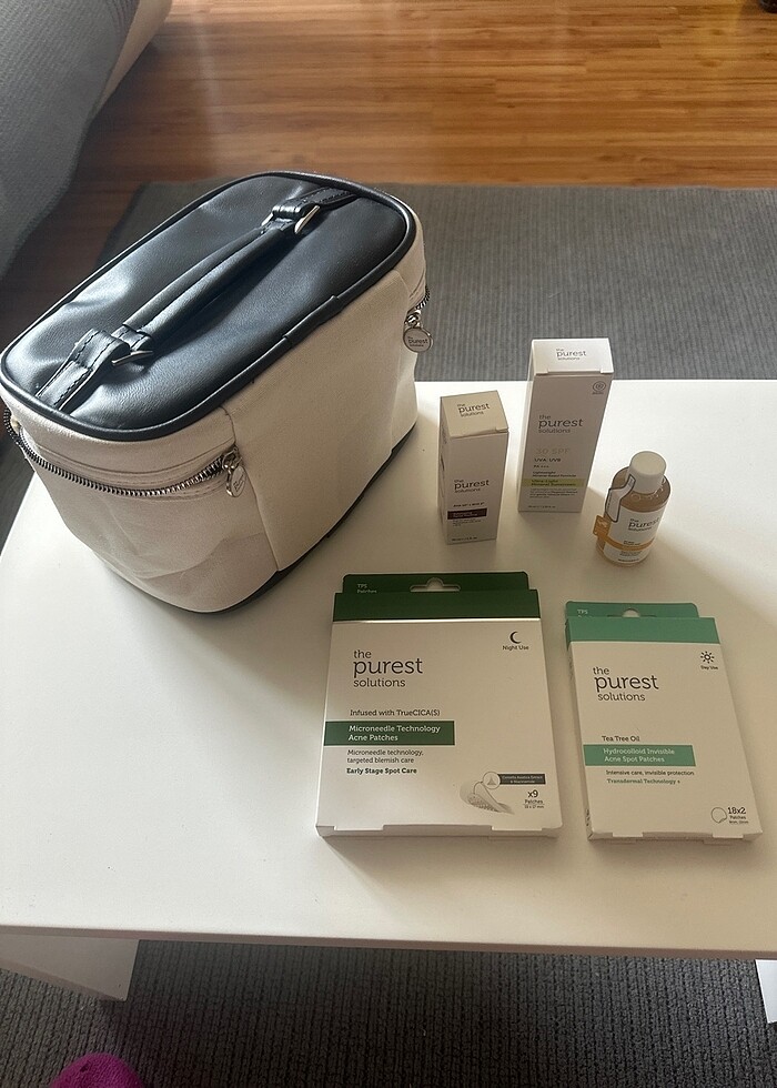 The purest solutions çantası ve beş ürün - Görsel 2