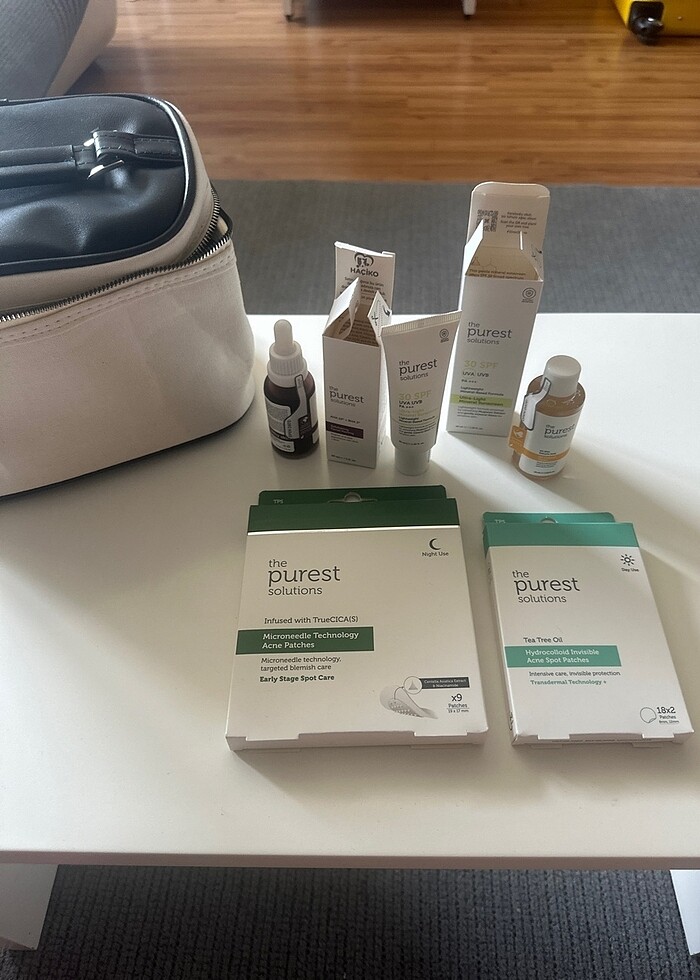The purest solutions çantası ve beş ürün - Görsel 5