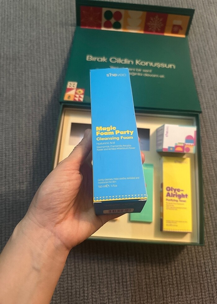 Shevec altılı kozmetik seti - Görsel 2