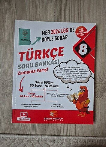 Sinan Kuzucu Türkçe Soru Bankası 8. Sınıf