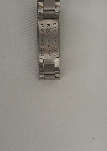 Gri Akıllı Bileklik Metal Kordonlu