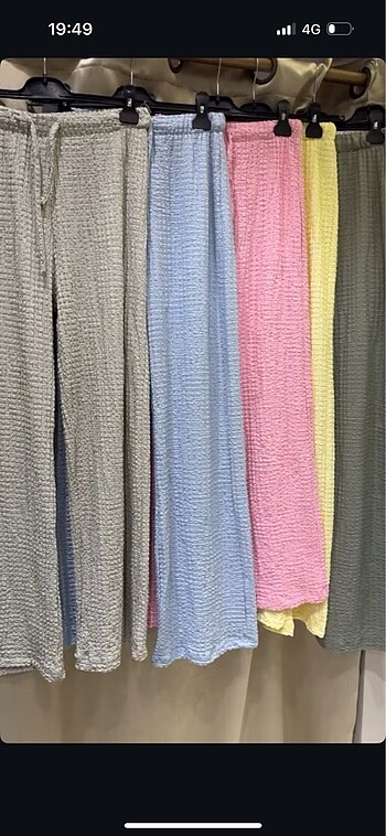 Çilek kumaş pantalon